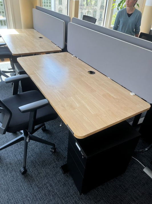 Bureau réglable électrique 152x76 OMNI