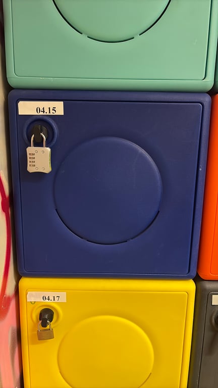 Casier plastique Blue Gem - 3-4