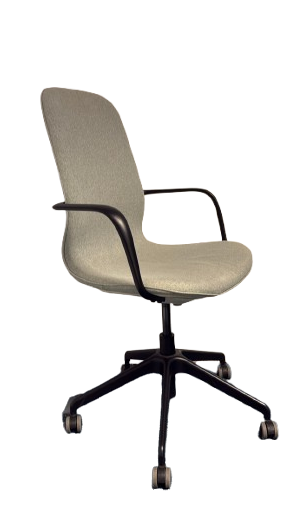 Chaise de réunion IKEA Langfjall Gris clair