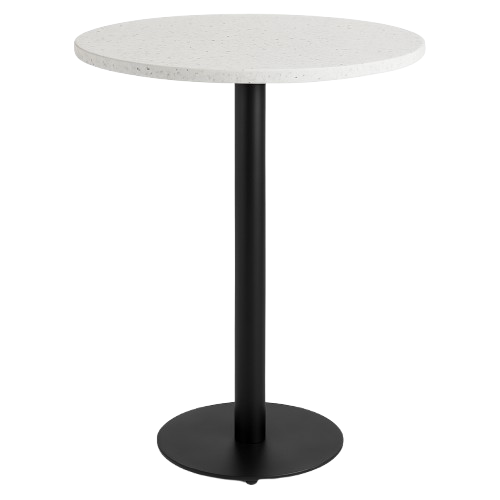 Table mange-debout 60x60 terrazzo For Me Lab - Coquillages