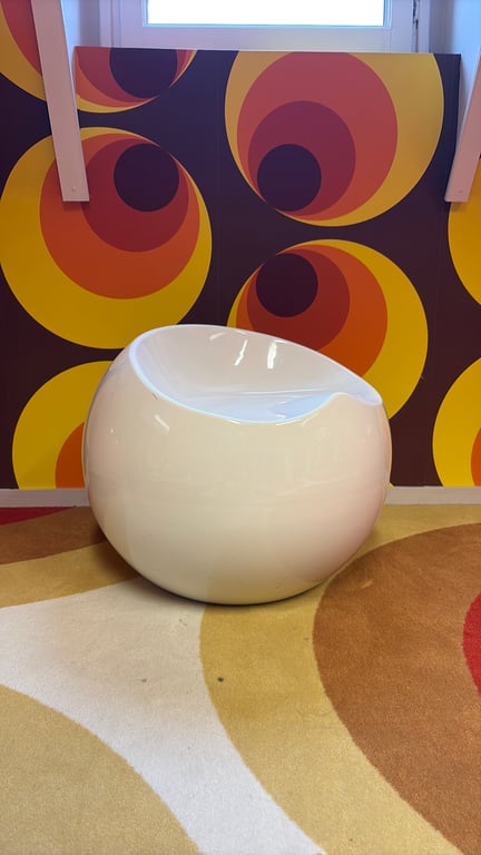 Tabouret Karen en Plastique Blanc - 3-4