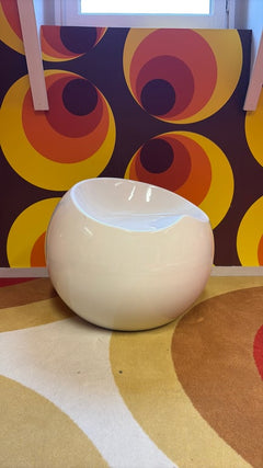 Tabouret Karen en Plastique Blanc - 3-4