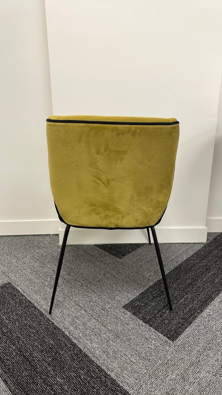 Fauteuil en Velours sans Accoudoirs