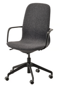 Chaise de réunion IKEA Langfjall Gris