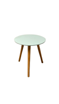 Table basse ronde 48x48 Mélaminé et bois