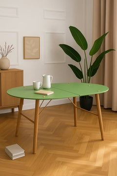 Table basse rectangulaire en métal