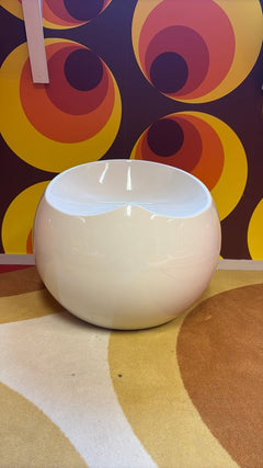 Tabouret Karen en Plastique Blanc - 3-4