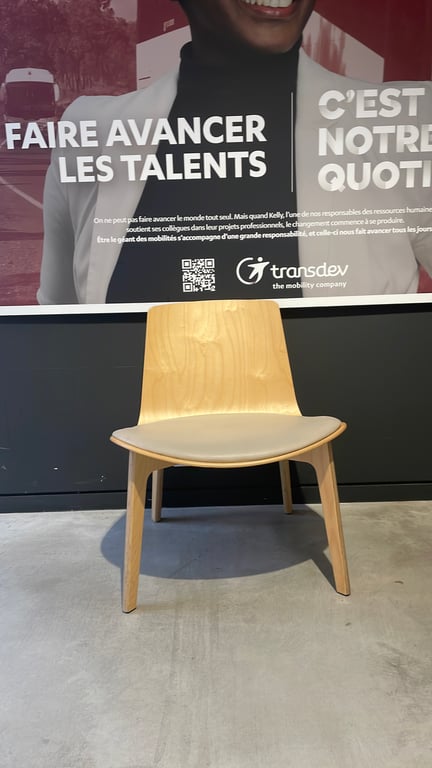 Fauteuil en cuir de marque Enea design
