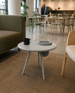 Table basse ronde 60x60 Fatboy - Light Grey