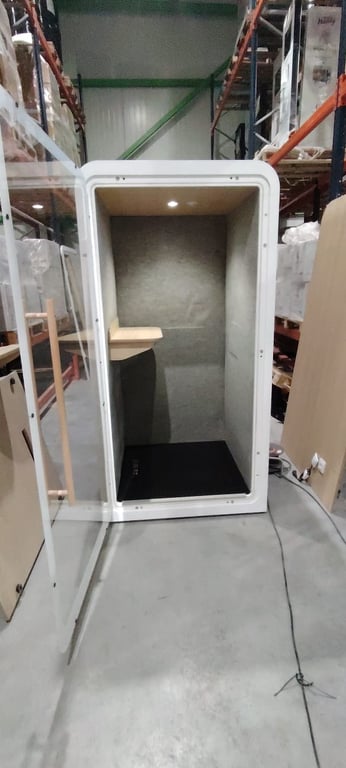 Cabine Acoustique Solo en Plexiglas