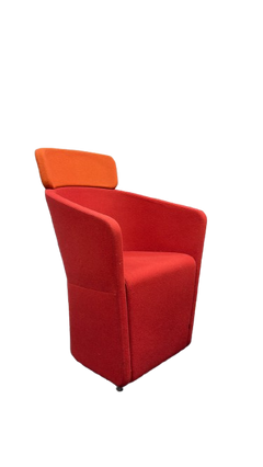 Fauteuil Bene tissu Fire/red600