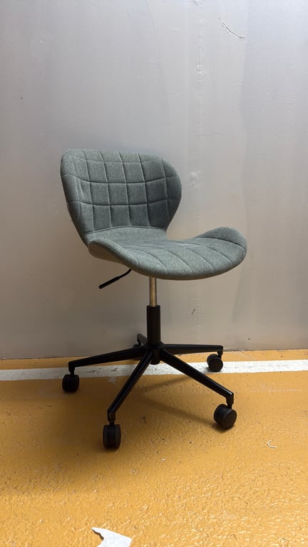 Chaise de réunion Zuiver Tissu gris - 3-4