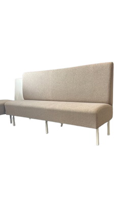 Canapé rectangulaire tissu