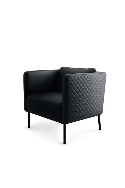 Fauteuil IKEA EKERO Noir