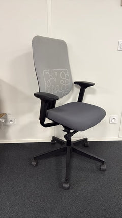 Fauteuil de bureau Steelcase Reply Tapissé Gris - 3-4