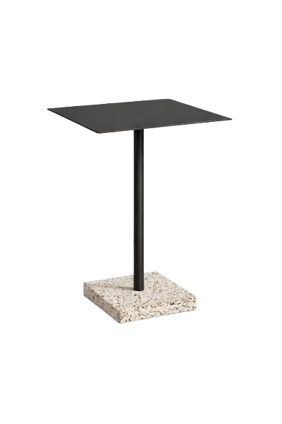 Table terrazo rectangulaire pour caféteria