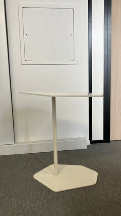 Mahora - Tablette blanche - Table basse blanche - 3-4