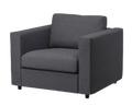Fauteuil IKEA Vimle Gris
