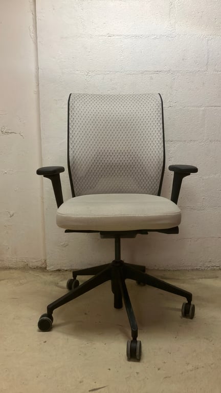 Fauteuil de bureau Vitra ID Gris clair - 3-4