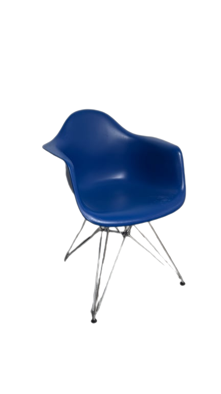 Chaise Vitra Eames Fiberglass Armchair Dar Bleu - 3-4