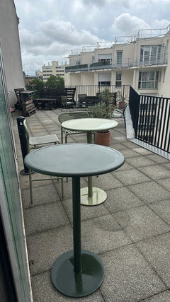 Table haute 105cm ronde 70x70 - ambiance