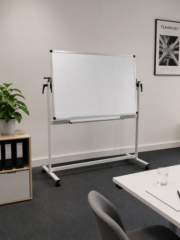 Tableau Blanc pour Feutres Velleda en Métal