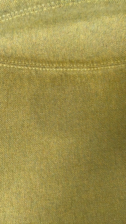 Chaise de réunion en tissu avec piètement droit