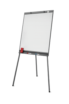 Tableau blanc sur trépied