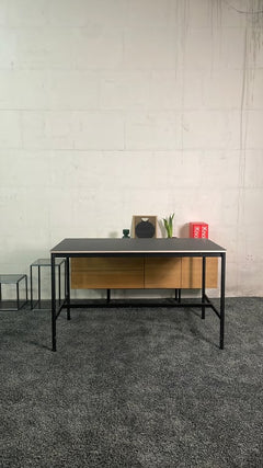 Table haute rectangulaire 160x80 Muuto - Base High Table - face