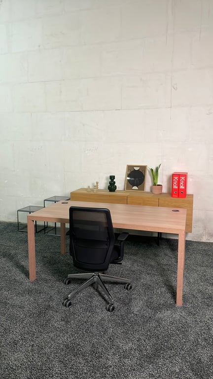 Bureau droit 160x80