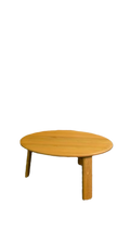 Table basse ronde 70x70 en bois