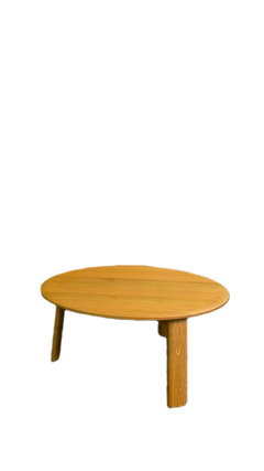 Table basse ronde 70x70 en bois