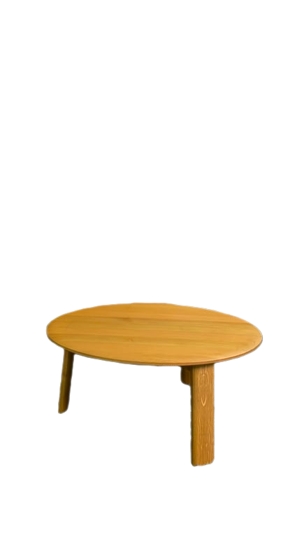 Table basse ronde 70x70 en bois