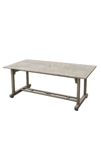 Table rectangulaire d'extérieur 180x110 bois
