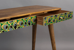Table basse rectangulaire Dutch Bone Meena en bois