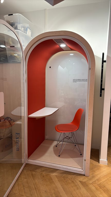 Cabine acoustique modèle Arche