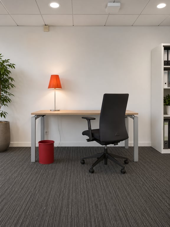 Bureau droit 160x80 Haworth - Épure