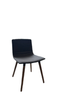 Chaise de réunion en tissu gris