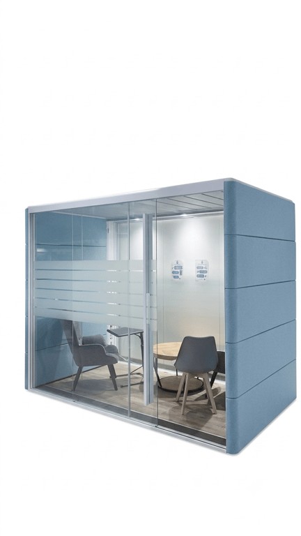 Cabine acoustique 4 places Orangebox Air 23
