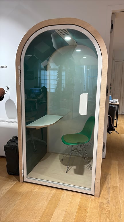 Cabine acoustique modèle Arche