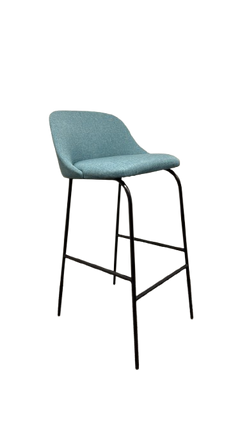 Chaise haute Viccarbe Aleta Bleu-vert