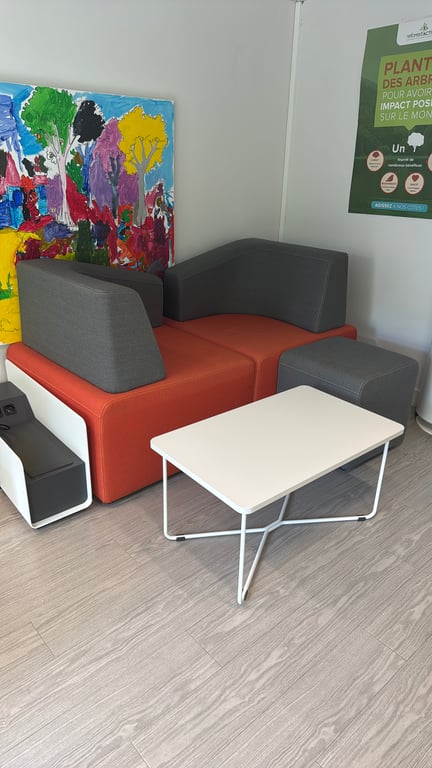 Table basse Fermob Croisette - ambiance