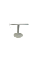 Table de réunion ronde 100cm bois mélaminé