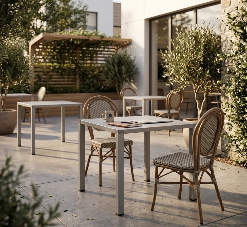 Table d'extérieur 70x70cm