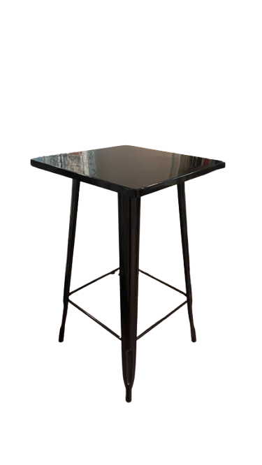 Table haute Noire