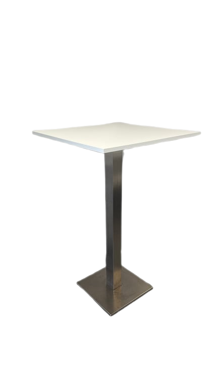 Table haute rectangulaire 70x70 cm - 3-4