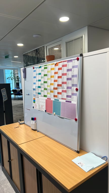 Tableau blanc Bi-Office - 3-4