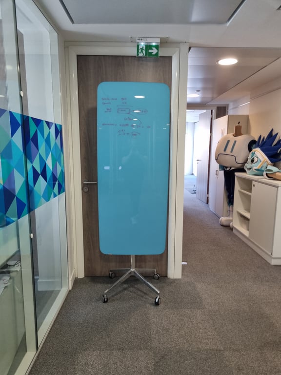 Tableau Lintex Flow Mobile bleu - face