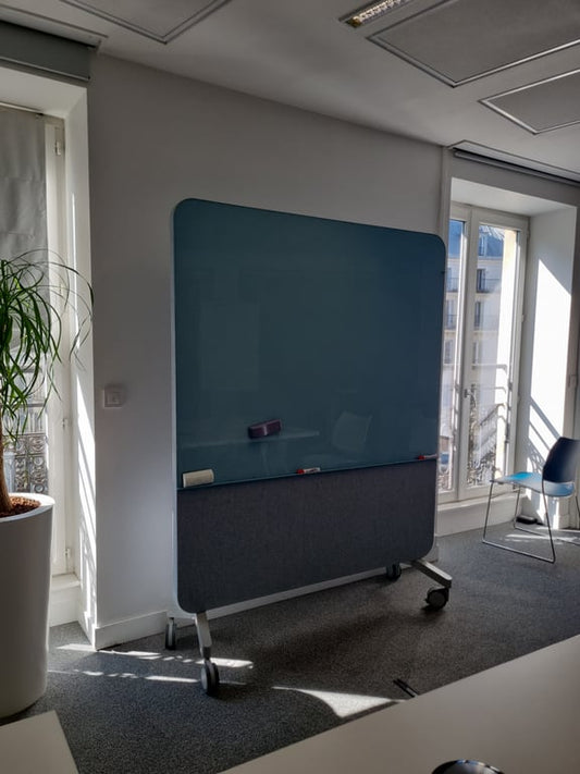 Tableau magnétique Lintex Mood Fabric Mobile 196x150 cm - face