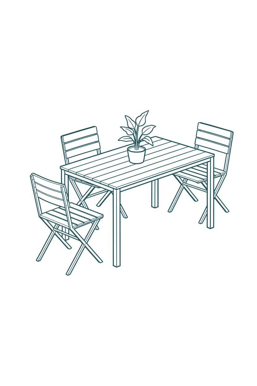 Tables d'extérieur